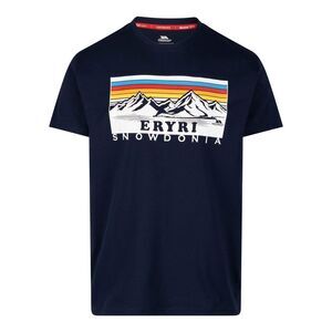 Trespass Mens Para Printed T-Shirt / Navy